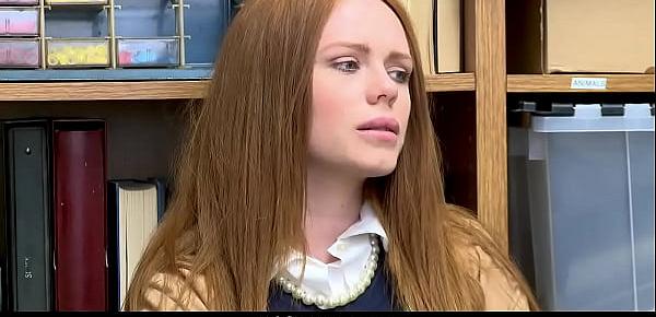  Redhead Teen Strip Searched For Shoplifting